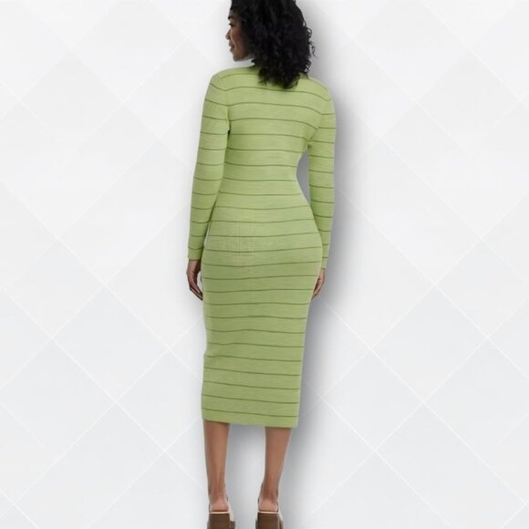 💚 House of Aama x Target Mock-Neck Midi Dress – Size XS – WDS-100055 - Picture 5 of 5